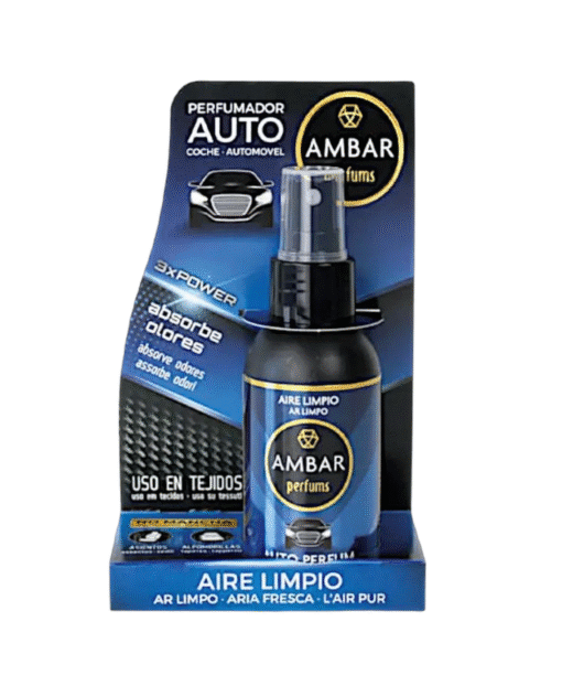 AMBAR PERFUMS CLEAN AIR CAR AIR FRESHENER SPRAY 90ML