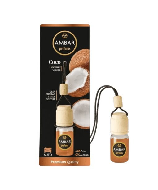 AMBAR PERFUMS COCO CAR AIR FRESHENER