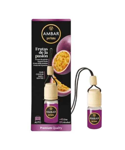 AMBAR PERFUMS PASSION FRUITS CAR AIR FRESHENER
