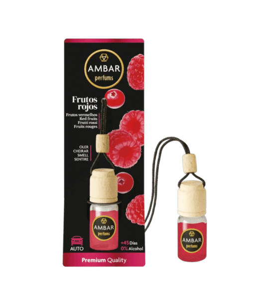 AMBAR PERFUMS RED FRUITS CAR AIR FRESHENER SPRAY
