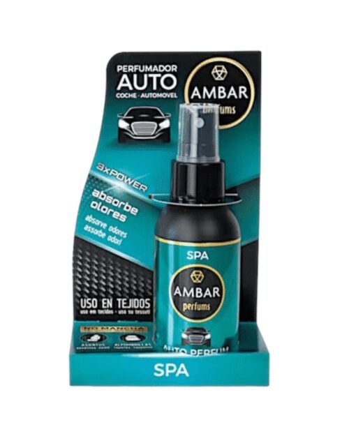 AMBAR PERFUMS SPA CAR AIR FRESHENER SPRAY 90ML