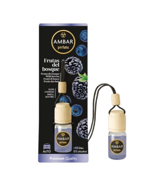 AMBAR PERFUMS WILD BERRIES CAR AIR FRESHENER