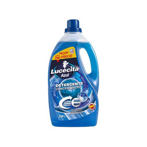 KIRIKO LUCECITA LIQUID DETERGENT BLUE CONCENTRATE MAXIMUM EFFECTIVENESS 2.8L