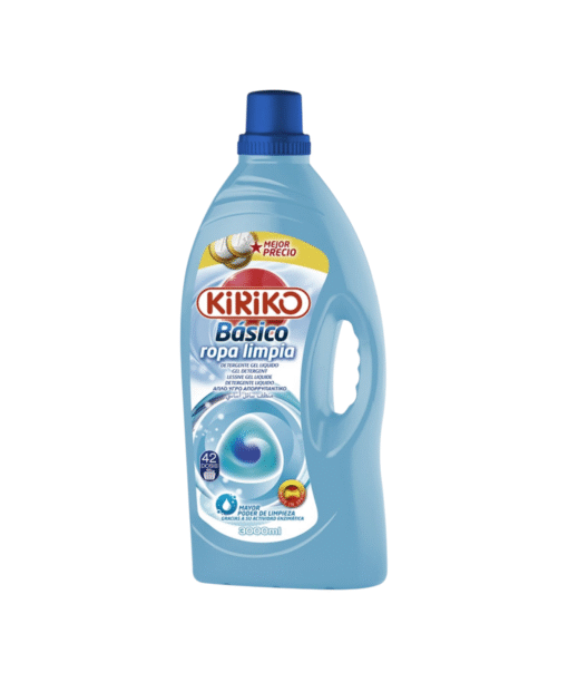 KIRIKO BASIC LIQUID DETERGENT CLEAN CLOTHES 3L