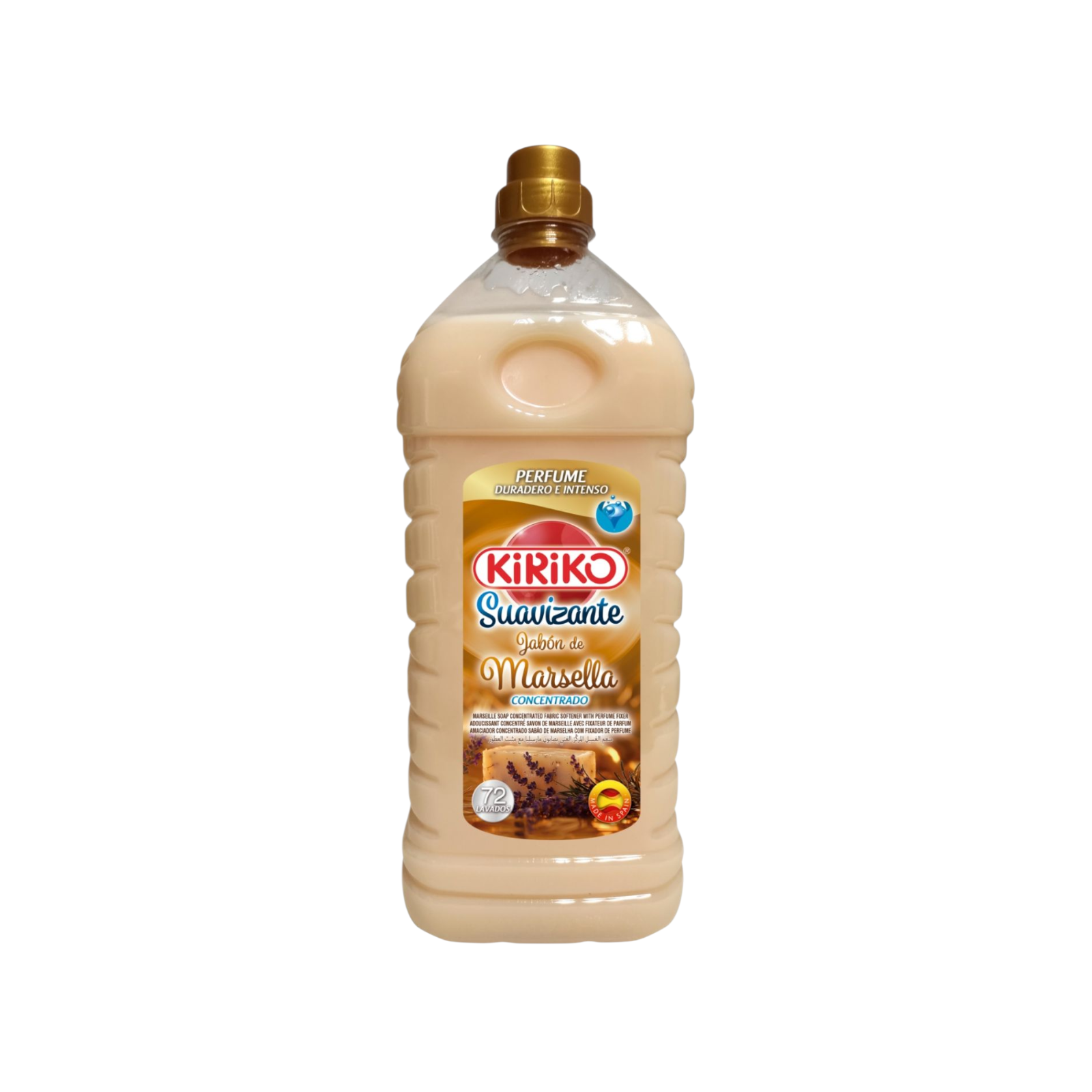 KIRIKO CONCENTRATED FABRIC SOFTENER MARSEILLE SOAP 2L – 72 WASH