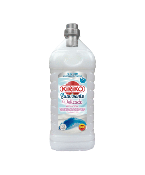 KIRIKO DELICATE CONCENTRATED FABRIC SOFTENER WITH MICROCAPSULES 2L – 72 WASH