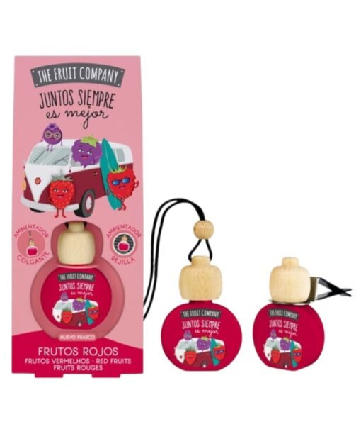 THE FRUIT COMPANY RED FRUITS CAR AIR FRESHENER