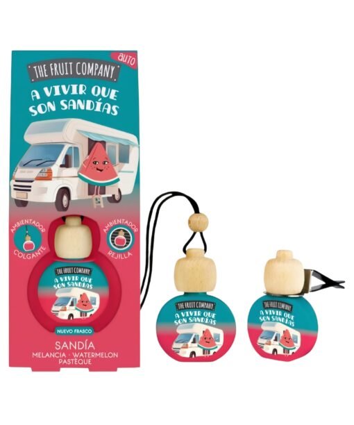 THE FRUIT COMPANY WATERMELON CAR AIR FRESHENER