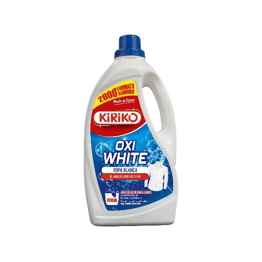 Kiriko Oxi White Detergent 2.8L – Active Oxygen Whitening for White Clothes